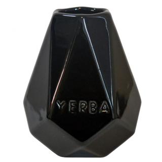 Keramická kalabasa, Čierna Yerba - Diamant, 350 ml