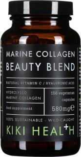 Kiki Health Marine Collagen Beauty Blend, Kolagén typu I, 150 rastlinných kapsúl