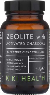 Kiki Health Zeolite with Activated Charcoal Powder, 60 g