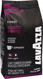 Lavazza Expert Gusto Forte, zrnková káva, 100% Robusta, 1 kg