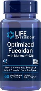 Life Extension Optimized Fucoidan with Maritech 926, Riasa Wakame, 60 rastlinných kapsúl