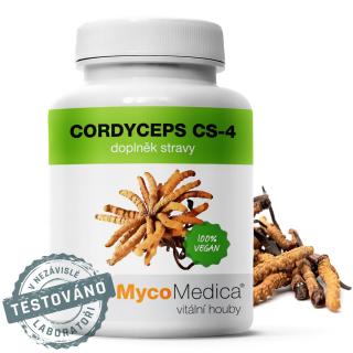 MycoMedica Cordyceps CS-4 Extract, 500 mg, 90 rastlinných kapsúl