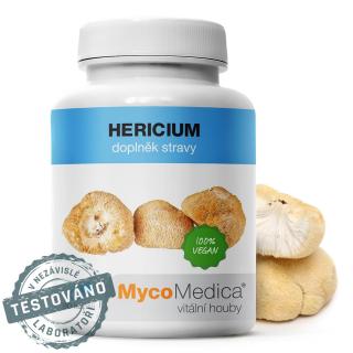 MycoMedica Hericium Extrakt (Lion's mane), 500 mg, 90 rastlinných kapsúl