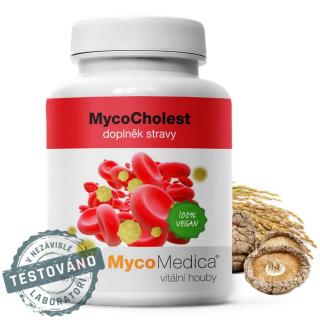 MycoMedica MycoCholest, Monakolin K, 120 rastlinných kapsúl