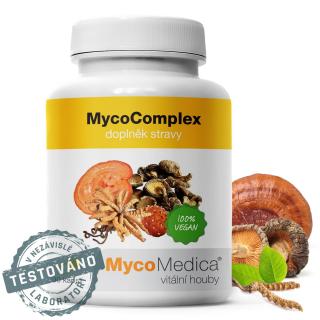 MycoMedica MycoComplex, Komplex 4 húb, 90 rastlinných kapsúl