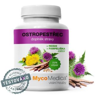 MycoMedica Pestrec Extrakt (Milk Thistle), 550 mg, 90 rastlinných kapsúl
