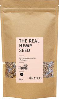 NATIOS BIO Konopné semienko nelúpané, 200 g