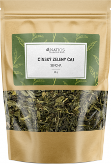 NATIOS Čínsky zelený čaj Sencha, Sypaný, 50 g