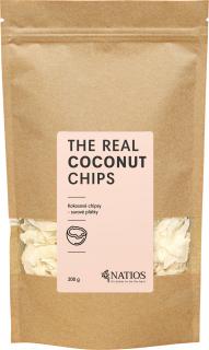 NATIOS Kokosové chipsy, 200 g