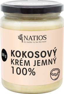 NATIOS Kokosové maslo jemné, 500 g