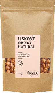 NATIOS Lieskové oriešky, Bez škrupiny, 1000 g