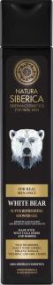 Natura siberica Men Line osviežujúci sprchový gél Biely Medveď 250 ml