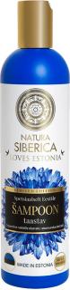 Natura Siberica Omladzujúci šampón na vlasy, Loves Estonia, Nevädza a moruška, 400 ml