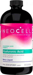 NeoCell Hyaluronic Acid Liquid, Kyselina hyalurónová, 473 ml