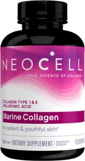 Neocell Marine Collagen, Morský kolagén typu I a III, 120 kapsúl
