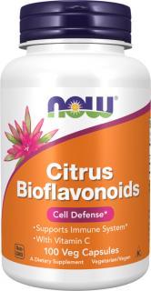 NOW FOODS Citrus Bioflavonoids, 700 mg, 100 kapsúl