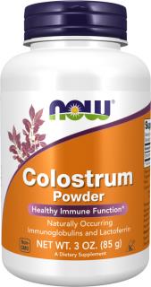 NOW FOODS Colostrum Powder, Kolostrum, 85 g
