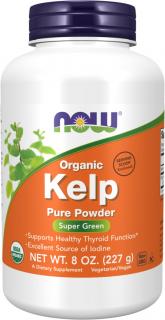 NOW FOODS Kelp Powder Organic, Jód, 227 g