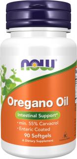 NOW FOODS Oregano Oil (oreganový olej), 90 softgel kapsúl