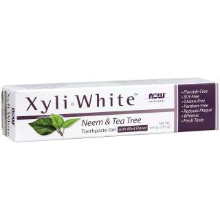 NOW SOLUTIONS XyliWhite Zubná pasta - Neem & Tea tree, 181 g