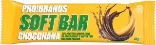 PROBRANDS Softbar Banán v čokoláde, 40 g
