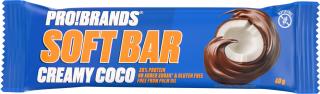 PROBRANDS Softbar Krémový kokos, 40 g