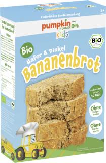 Pumpkin Organics BIO Banánový chlieb, Zmes na pečenie - ovos a špalda, 400 g