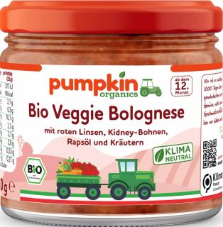 Pumpkin Organics BIO Omáčka na cestoviny 250 g - Bolonská (12. mesiac)
