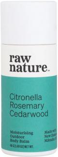 Raw Nature Outdoor Body Balm, Repelent na hmyz, 48 g