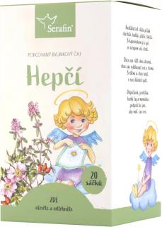 Serafin Hepčí - Detský bylinný čaj porciovaný, 20 vrecúšok