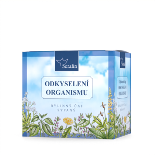 Serafin Odkyslenie organizmu - bylinný čaj sypaný, 2 x 50 g