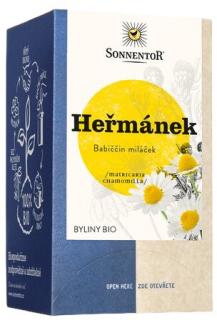 SONNENTOR Harmanček BIO čaj, porciovaný dvojkomorový, 14,4 g