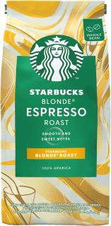 Starbucks Espresso Blonde Roast, zrnková káva, 100% Arabica, 450 g