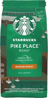 Starbucks Pike Place Roast, zrnková káva, 100% Arabica, 450 g