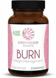 Sunwarrior Burn, Spaľovač tukov, 30 vegán kapsúl