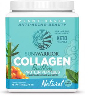 Sunwarrior Collagen Building Protein Peptides, Neochutené, 500 g