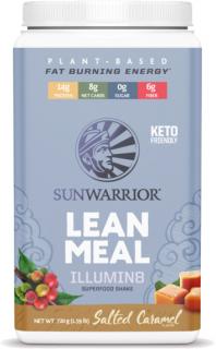 Sunwarrior Lean Meal Illumin8, Slaný karamel, 720 g