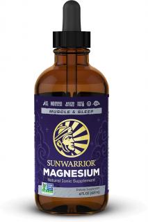Sunwarrior Magnesium, Tekutý horčík, 118 ml