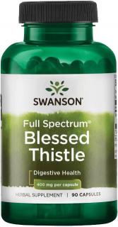 Swanson Blessed Thistle, 400 mg, 90 kapsúl
