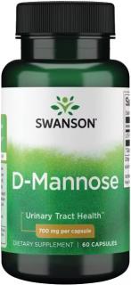 Swanson D-Mannose, 700 mg, 60 kapsúl