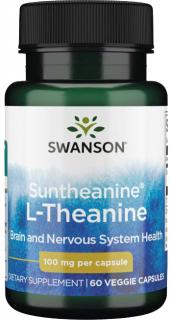 Swanson L-Theanin Suntheanine, 100 mg, 60 kapsúl