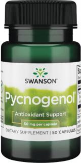 Swanson Pycnogenol, 50 mg, 50 kapsúl