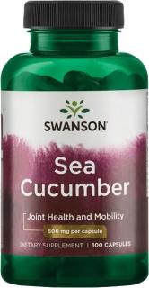 Swanson Sea Cucumber, 500 mg, 100 kapsúl
