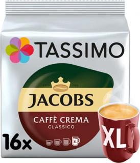 Tassimo Jacobs Caffe Crema Classico XL, 16 porcií