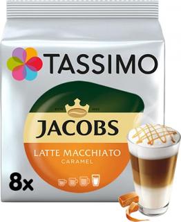 Tassimo Jacobs Latte Macchiato Caramel, 8 porcií