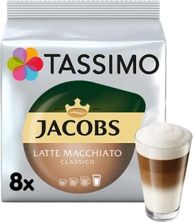 Tassimo Jacobs Latte Macchiato Classico, 8 porcií