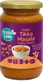 TerraSana Indická omáčka Tikka Masala Kari, bezlepková BIO, 350 g