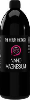 The Health Factory Nano Magnesium, Horčík, 1000 ml