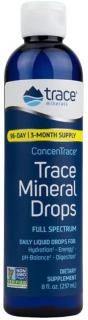 Trace Minerals ConcenTrace, Tekuté minerály, 237 ml