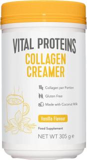 Vital proteins Collagen Creamer, Kolagénová smotana, Vanilková, 305 g